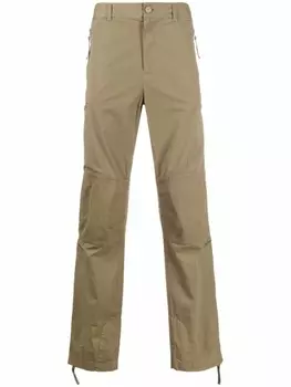 Helmut Lang прямые брюки, зеленый