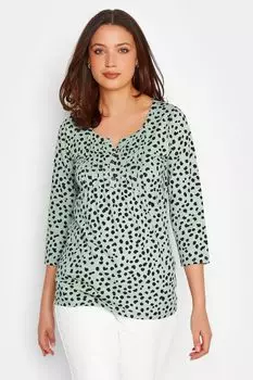 Хенли топ Long Tall Sally, зеленый