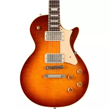 Heritage Custom Shop Core Collection H-150 Электрогитара с простым верхом Artisan Aged Tobacco Sunburst