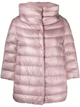 Herno Aminita down cape jacket, розовый