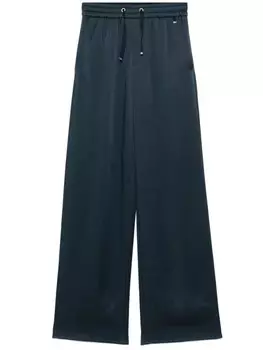 Herno атласные брюки, синий