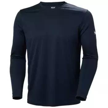 HH Tech Crew LS 2.0 Helly Hansen Мужская футболка, тёмно-синий