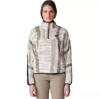 Хикам принтованный пуловер Mountain Hardwear, цвет wild oyster ridge stripe print