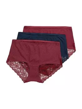 Хипстеры Ulla Popken, цвет weinrot
