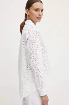 Хлопчатобумажная рубашка Dkny, белый