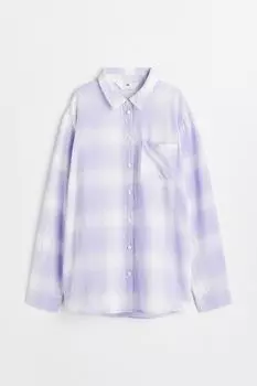 Хлопчатобумажная рубашка H&amp;M