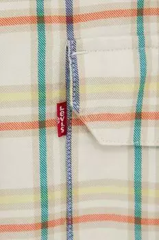 Хлопчатобумажную рубашку Levi's, мультиколор