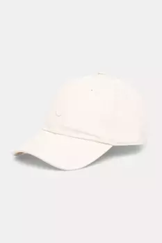 Хлопковая бейсболка adidas Originals, бежевый