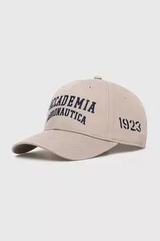 Хлопковая бейсболка Aeronautica Militare, бежевый