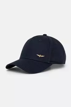 Хлопковая бейсболка Aeronautica Militare, темно-синий