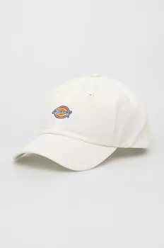 Хлопковая бейсболка Dickies, белый