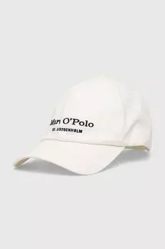 Хлопковая бейсболка Marc O'Polo, белый