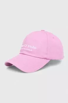 Хлопковая бейсболка Marc O'Polo, фиолетовый