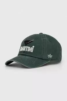 Хлопковая бейсболка Martini American Needle, зеленый