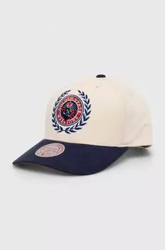 Хлопковая бейсболка Mitchell&Ness, белый
