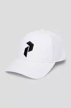 Хлопковая бейсболка Peak Performance, белый