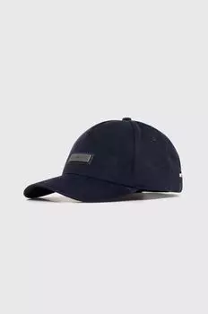 Хлопковая бейсболка Tommy Hilfiger, темно-синий