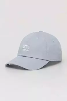 Хлопковая бейсболка Vans, синий