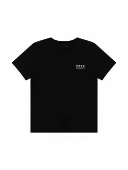 Хлопковая футболка 4G Givenchy, черный
