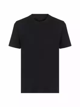 Хлопковая футболка 4G Givenchy, тёмно-синий