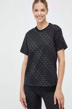 Хлопковая футболка adidas Originals, черный