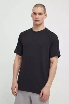 Хлопковая футболка adidas Originals, черный