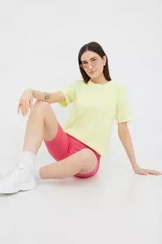 Хлопковая футболка adidas Originals, зеленый