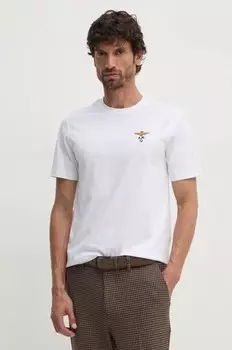 Хлопковая футболка Aeronautica Militare, белый