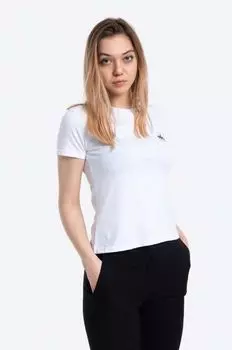 Хлопковая футболка Basic Alpha Industries, белый