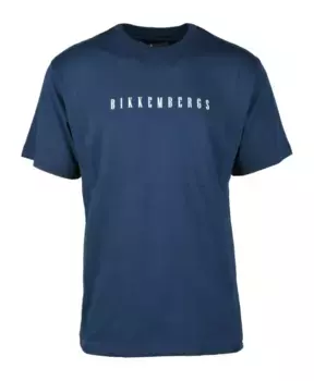 Хлопковая футболка Bikkembergs, синий
