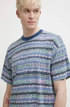 Хлопковая футболка Billabong, синий