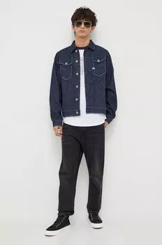Хлопковая футболка G-Star Raw, белый
