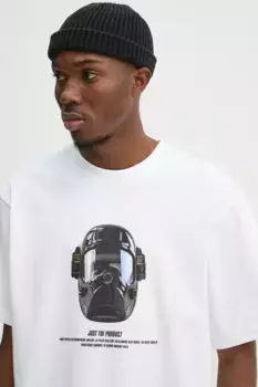 Хлопковая футболка G-Star Raw, белый