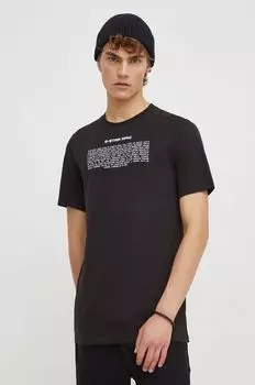 Хлопковая футболка G-Star Raw, черный