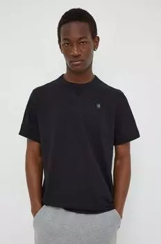 Хлопковая футболка G-Star Raw, черный