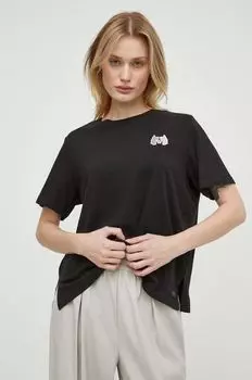 Хлопковая футболка G-Star Raw, черный