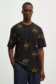Хлопковая футболка G-Star Raw, черный