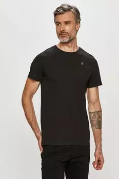 Хлопковая футболка G-Star Raw, черный