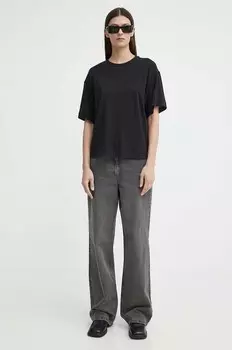 Хлопковая футболка G-Star Raw, черный