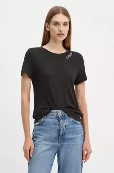 Хлопковая футболка G-Star Raw, черный