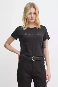 Хлопковая футболка G-Star Raw, черный