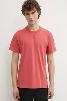 Хлопковая футболка G-Star Raw, красный