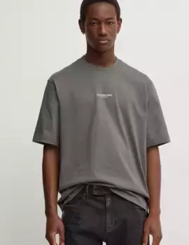 Хлопковая футболка G-Star Raw, серый