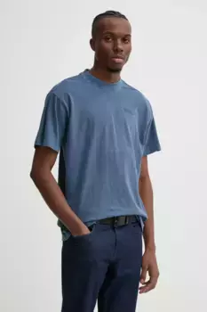 Хлопковая футболка G-Star Raw, синий