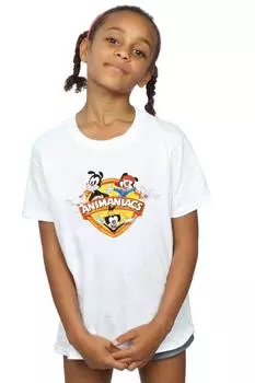 Хлопковая футболка Group Shield Animaniacs, белый