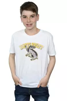 Хлопковая футболка Хаффлпаффа Harry Potter, белый