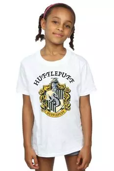 Хлопковая футболка Хаффлпаффа Harry Potter, белый