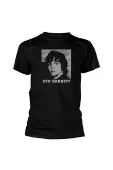 Хлопковая футболка Headshot Syd Barrett, черный