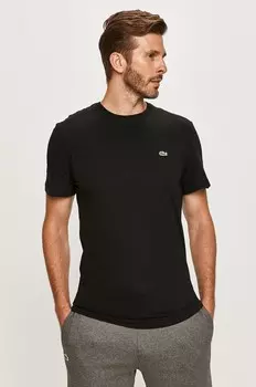 Хлопковая футболка Lacoste, зеленый