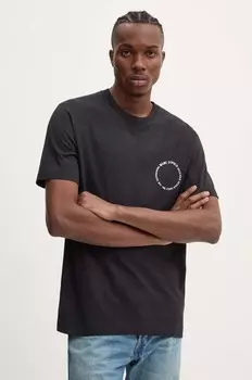 Хлопковая футболка Marc O'Polo, черный